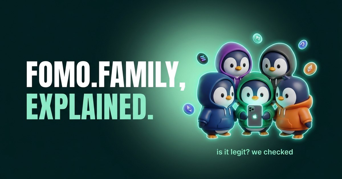 Fomo.family explained: legit check and 10% off fees